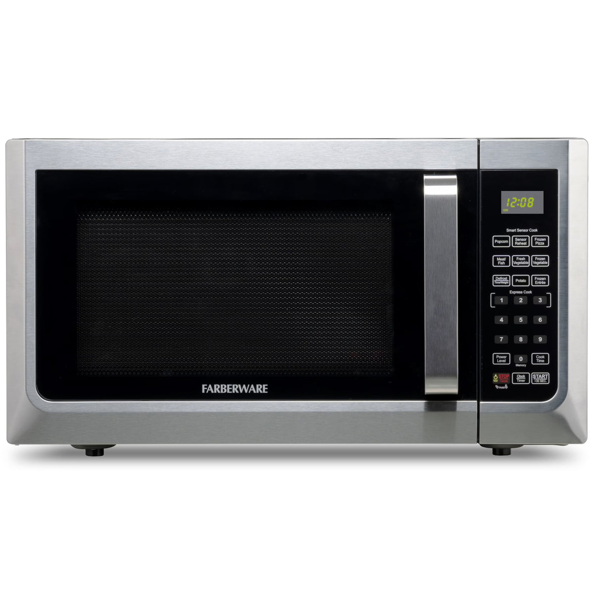 Farberware FMGZ09BKA 0.9 Cu. Ft. Microwave Oven, 900W, Digital Control, LED Display, 6 Cooking Presets, Black - image 3