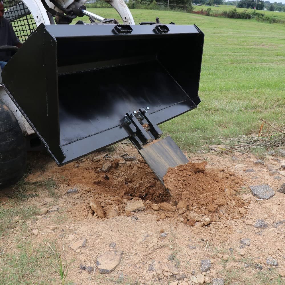 Attachments Clamp-On Quick Spade Combo 45" x 18" Dig Footings, Trenches, and Stump Removal - image 3