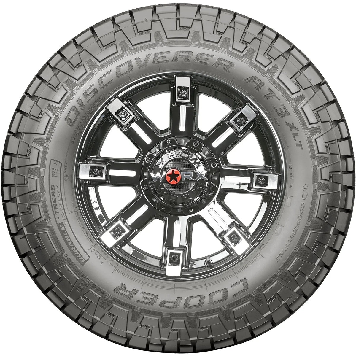 Pair of 2 (TWO) Cooper Discoverer AT3 XLT LT 285/70R17 Load E 10 Ply AT A/T All Terrain Tires Fits: 2015-18 Ram 1500 Rebel, 2021-23 Jeep Wrangler Unlimited Rubicon 392 - image 3