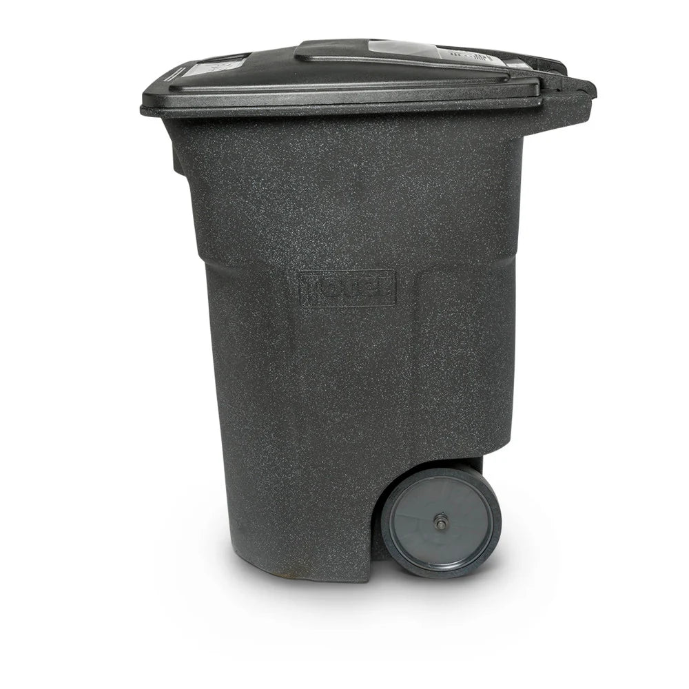 96-Gallon Wheeled Trash Can with Lid - image 4
