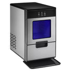 44 Lb. Portable Nugget Icemaker with Auto Shut-Off - Stainless steel - image 1