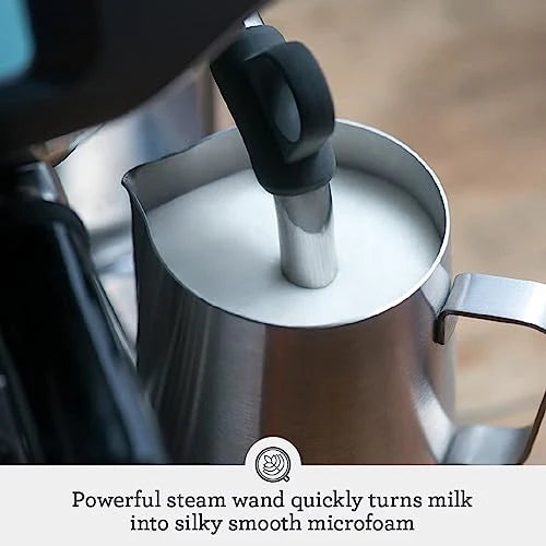 Breville the Barista Pro Espresso Machine with Grinder & Milk Frother, Espresso Maker with Seconds Heat Up, RM BES878BSS, Brushed Stainless Steel (Certified Remanufactured): Home & Kitchen - image 5