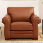 Hydeline Brookfield Premium Top Grain Leather Sofa and Chair Set - image 16