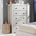 Montauk Solid Wood Chest with 5 Drawers by Grain Wood Furniture - image 12