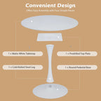 Round Tulip Dining Table in Mid-Century Modern Style - image 7