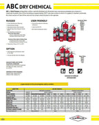 Amerex B402, 5 lb ABC Dry Chemical Fire Extinguisher with Aluminum Valve, Pack of 3 - image 3