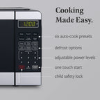 Farberware FMGZ09BKA 0.9 Cu. Ft. Microwave Oven, 900W, Digital Control, LED Display, 6 Cooking Presets, Black - image 45