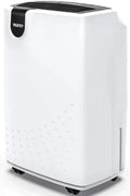 30 Pint Dehumidifier for Home Basements Bedroom Garage, Mid-Size Portable with Continuous Drain Hose Outlet and Wheel, 4 Gallons/Day Intelligent Humidity Control for Space Up to 1500 Sq Ft - image 1