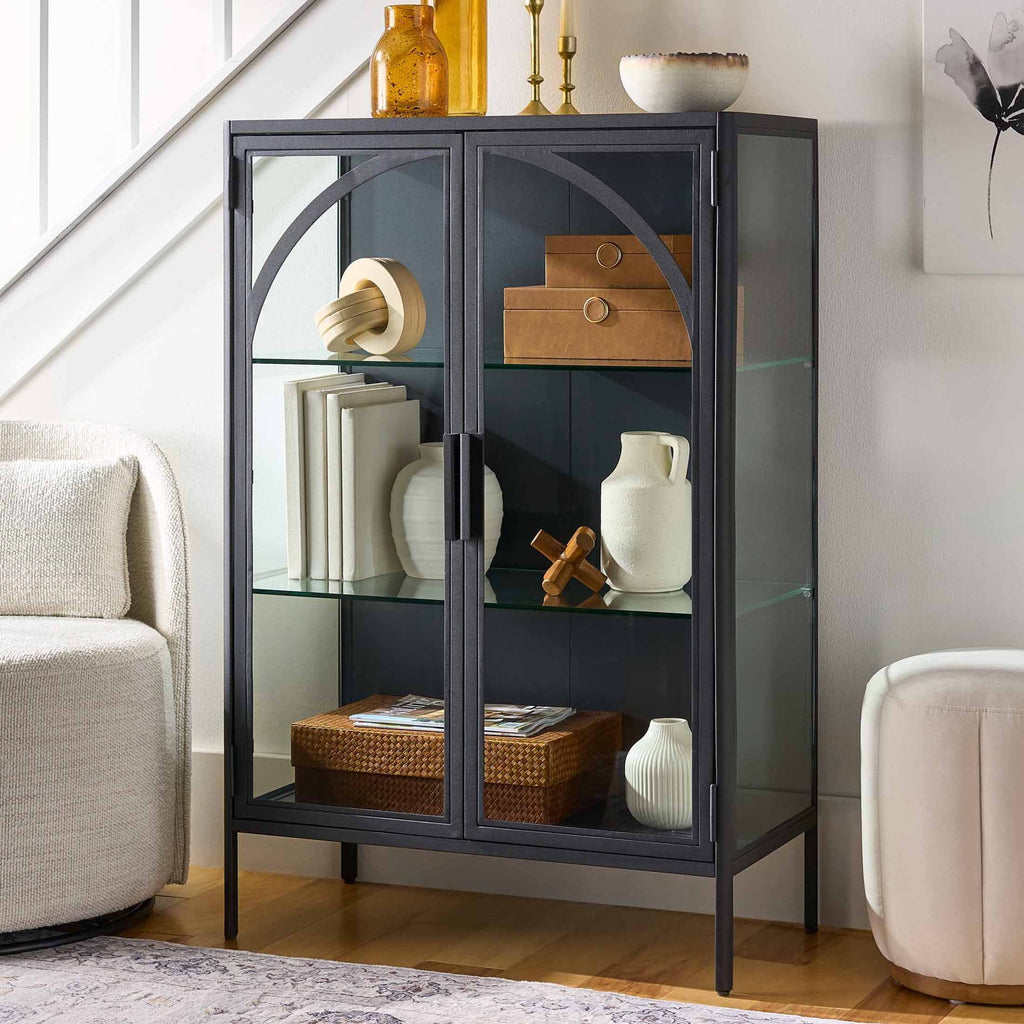 Better Homes & Gardens Nola Accent Cabinet, Black Finish - image 5