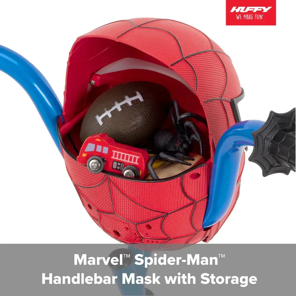 Huffy Marvel Spider-Man 12 Boys Bike with Training Wheels, Easy Assembly, Ages 3-5 - image 3