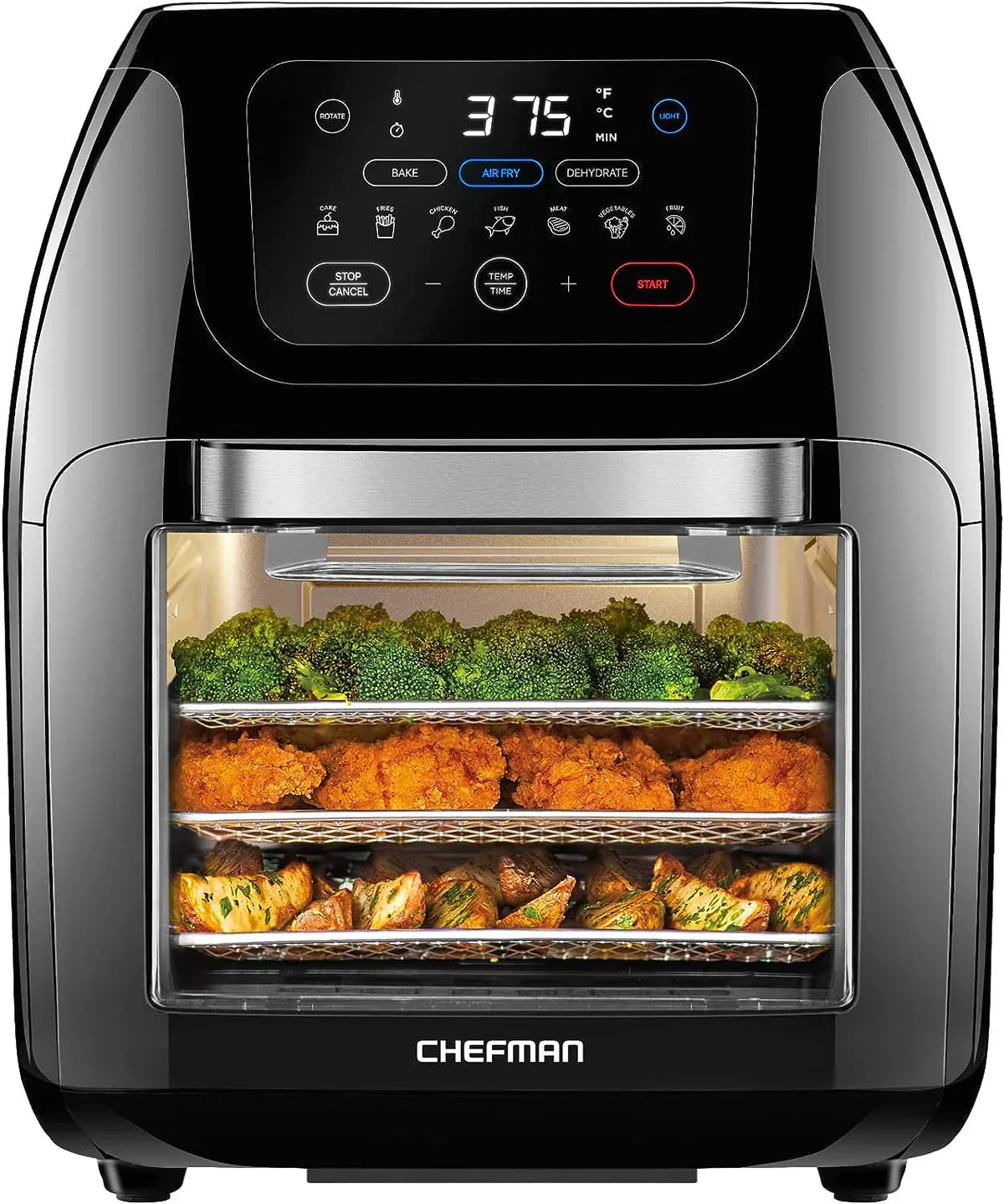 CHEFMAN Multifunctional Digital Air Fryer+ Rotisserie, Dehydrator, Convection Oven - image 1
