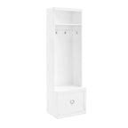 Crosley Furniture Harper Hall Tree in White - image 6