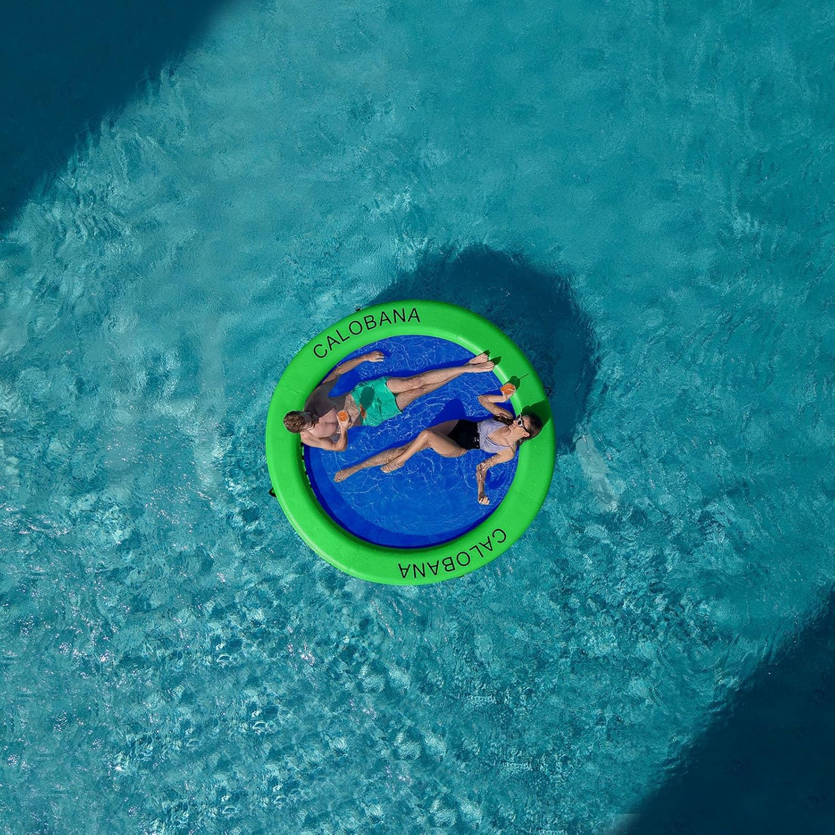 Round Floating Ring Hammock - Heavy Duty Inflatable Raft - image 31