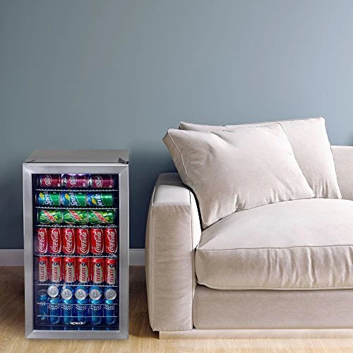 126-Can Beverage Refrigerator Cooler with Glass Door - image 3