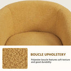 Yaheetech Club Chair Accent Barrel Chair Upholstered Arm Chair - image 37