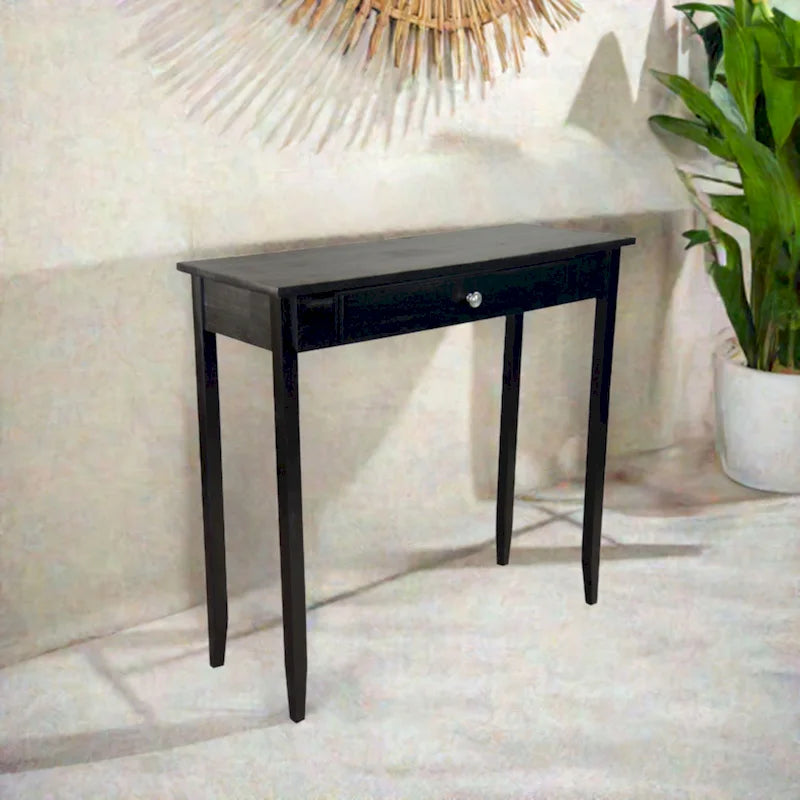 Porch & Den Holly Hill Solid Acacia Console Table with 1 Drawer - image 6