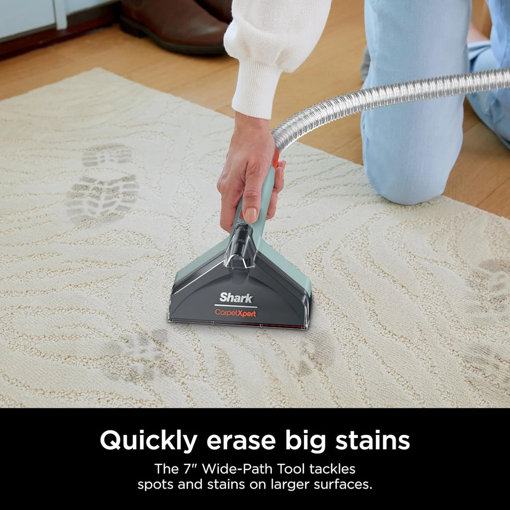 Shark CarpetXpert EX201 Carpet Cleaner, Cyan – Deep Cleaning with StainStriker, Perfect for Pets, Includes Spot & Stain Remover Tools - image 24