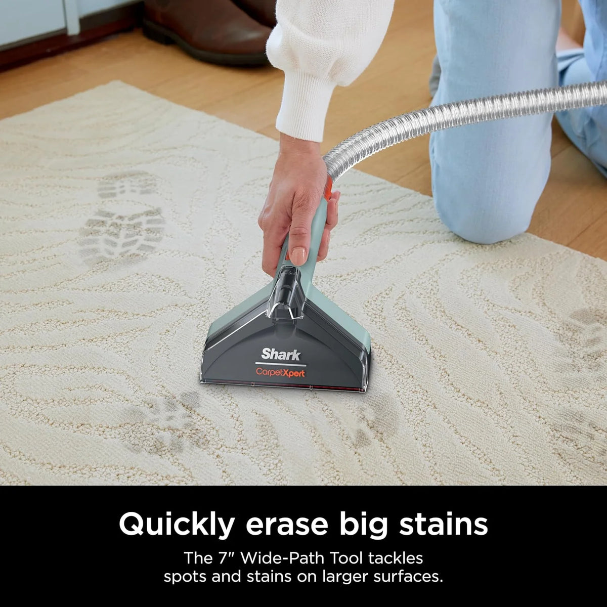 Shark CarpetXpert EX201 Carpet Cleaner, Cyan – Deep Cleaning with StainStriker, Perfect for Pets, Includes Spot & Stain Remover Tools - image 24
