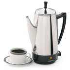 Presto Stainless Steel Coffee Maker, 12 Cup Robust Percolator Coffee, Silver - 2.79 - image 8