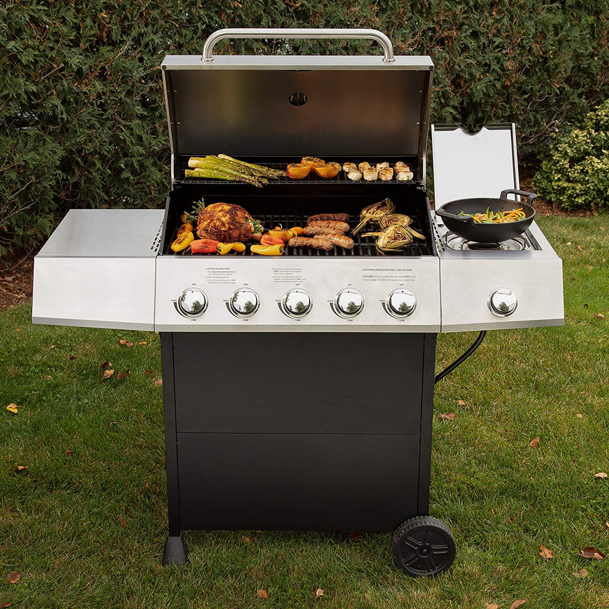 Cuisinart CGG-8500 Side Five Burner Gas Grill - image 7