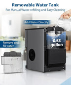 44lbs/24H Nugget Ice Maker Countertop Dispenser - image 7