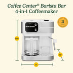 Coffeemaker 4-In-1 Coffee Center Barista Machine - image 22