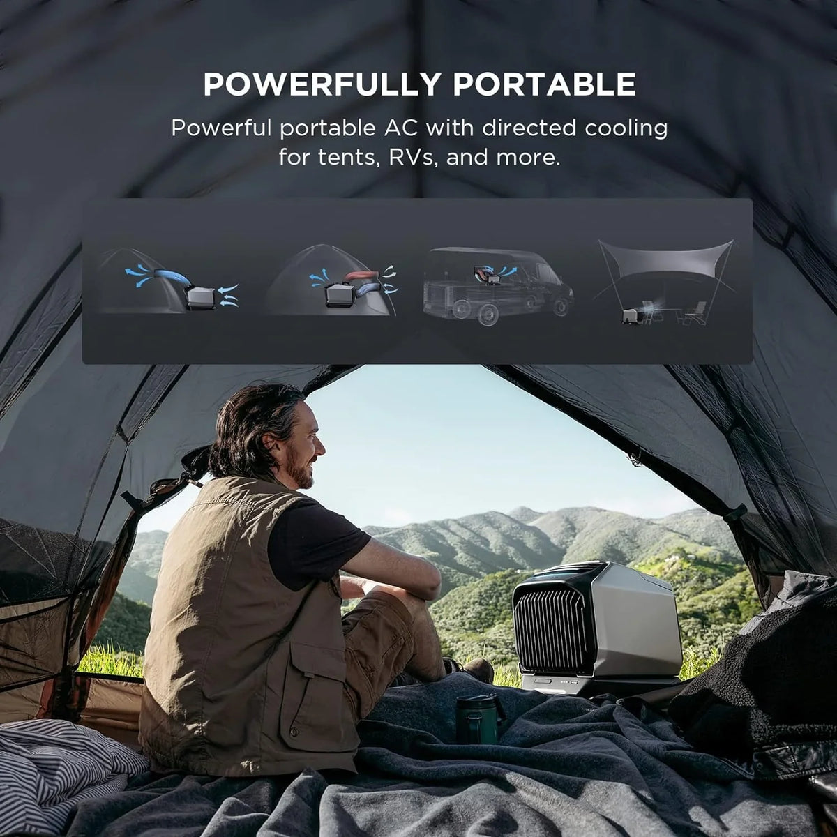 ECOFLOW WAVE 2 1800W Portable Outdoor AC With Heater, 6K BTU (SAK84173) - image 37