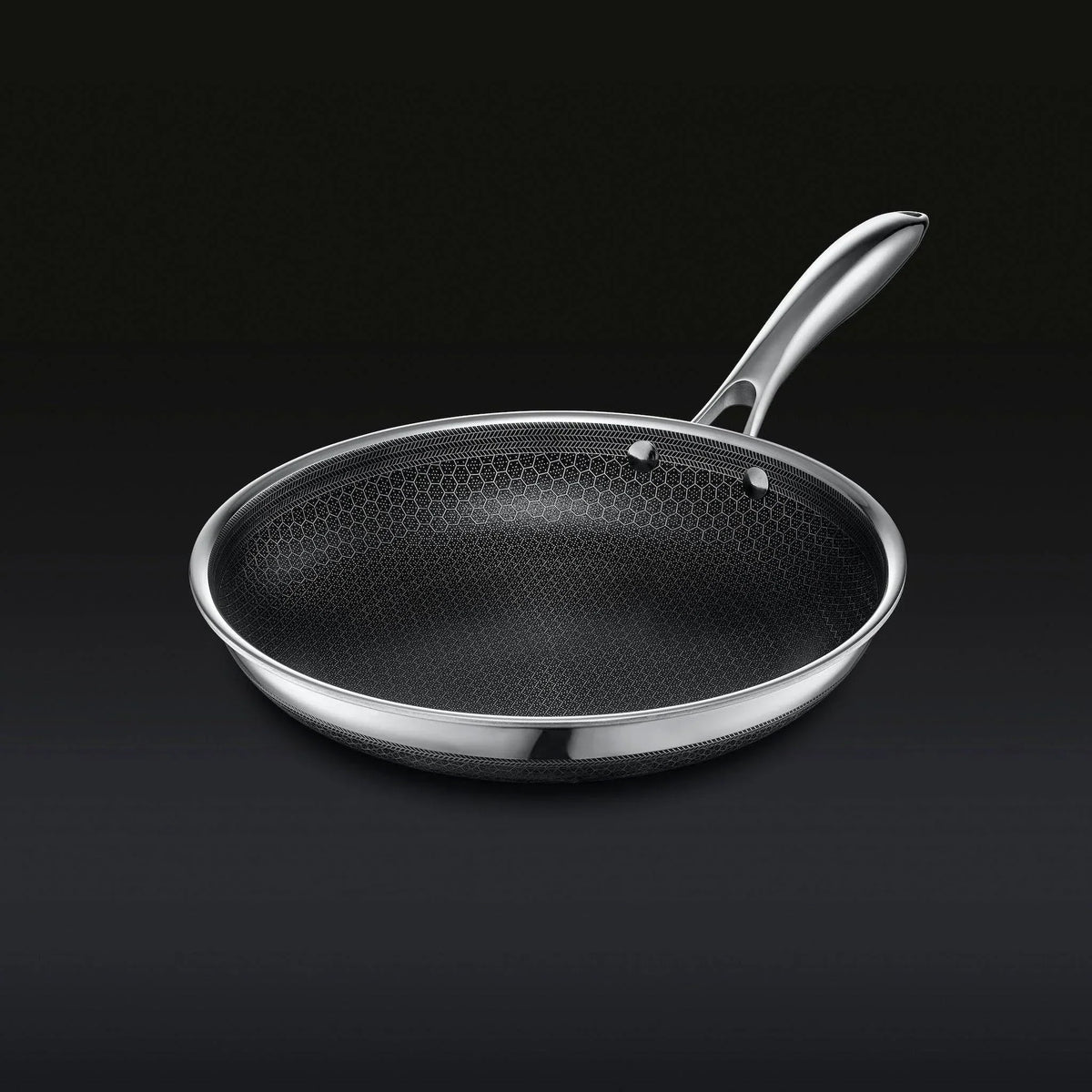 HexClad 6 Piece Hybrid Stainless Steel Cookware Pan Set - image 10