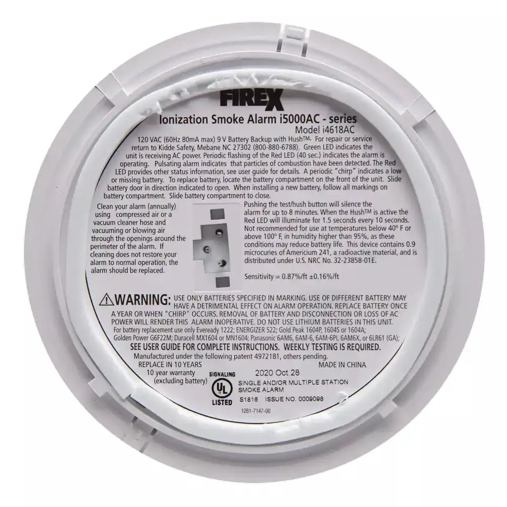 Firex 4-Pack Hardwired Smoke Detector - image 4