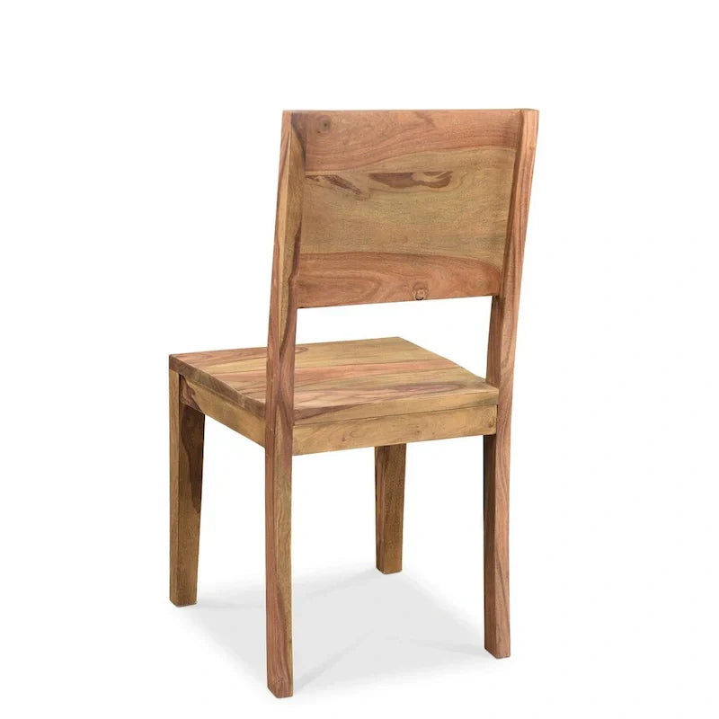 Set of 2 Raven Sheesham Wood Dining Chairs - image 4