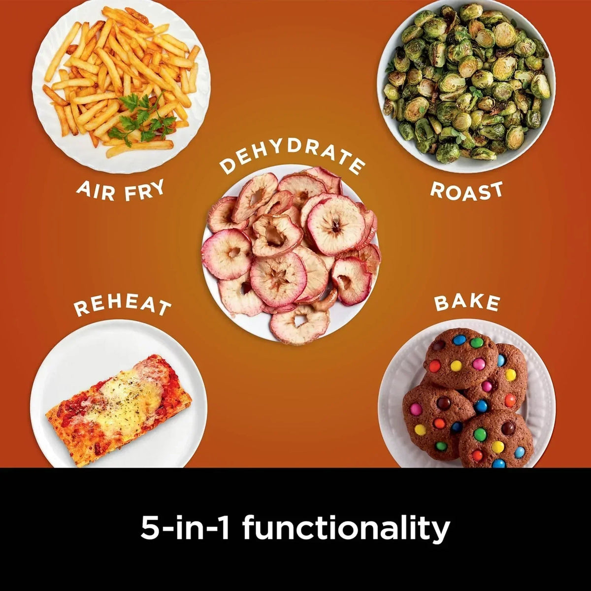Ninja Air Fryer Pro 5-quart 4-in-1 air fryer that air fries bakes reheats and dehydrates - image 26