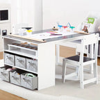Children's Art Table and Drawing Desk with Ample Storage - image 5