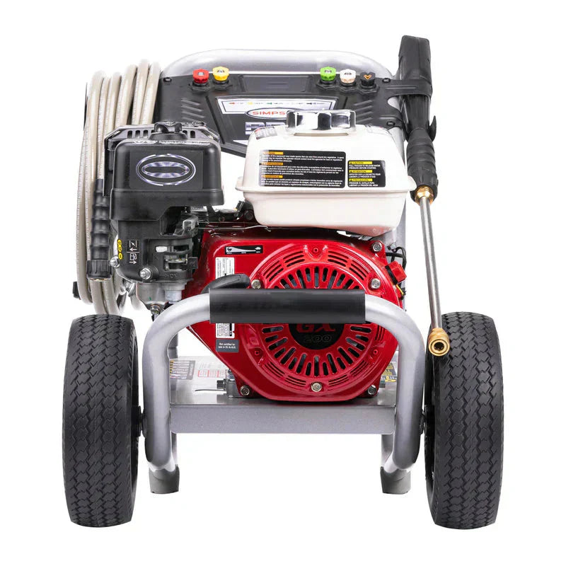3700 PSI at 2.5 GPM HONDA GX200 with AAA Triplex Pump Cold Water Professional Gas Pressure Washer *Factory Serviced* - image 1