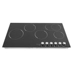 110V Modern Black Electric Cooktop Electric Stovetop 5 Burners Electric Cooktop for Homes, Restaurants - image 15