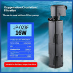 3-in-1 Fish Tank Aquarium Internal Filter Pump – Submersible Water Filter Oxygen Pump - image 5