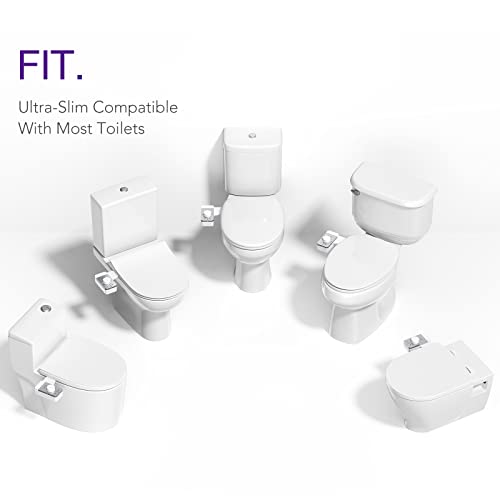 Veken Bidet Attachment for Toilet - Ultra-Slim Self Cleaning Fresh Cold Water Sprayer Bidets - image 5