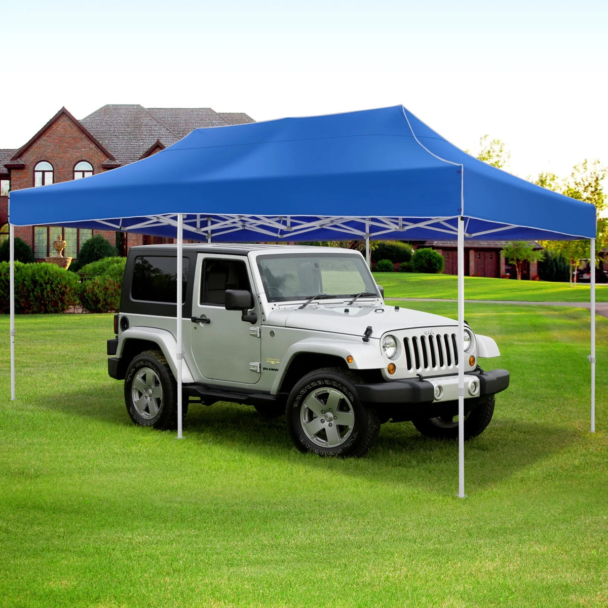 HOTEEL 10x15 Heavy Duty Canopy Tent ,Pop up Canopy for Parties Wedding,Commercial Easy up Gazebo with Roller Bag,UV 50+ &,White - image 54