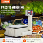 Electronic Price Computing Scale, 66 LB Digital Deli Weight Scales, LED Digital Commercial Food Fruit Meat Produce Counting Weight, for Retail Outlet Store, Kitchen, Restaurant Market, Farmer - image 14