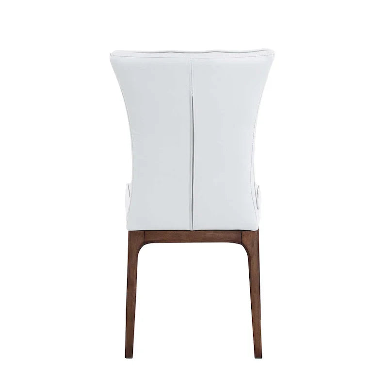 Set of 2 Contemporary Tufted Side Chairs with Sturdy Solid Wood Frame - image 14