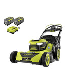 Ryobi 40V HP Brushless 21-in Self-Propelled AWD Lawn Mower – Whisper Series – Includes (2) 6.0Ah Batteries and Charger - image 1