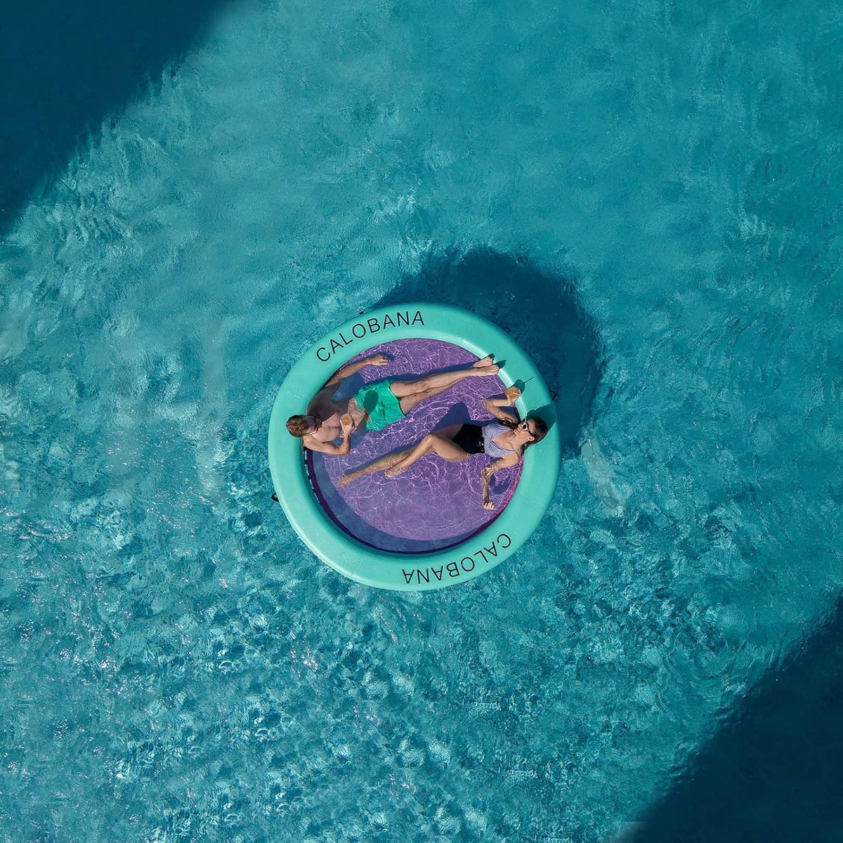 Round Floating Ring Hammock - Heavy Duty Inflatable Raft - image 85