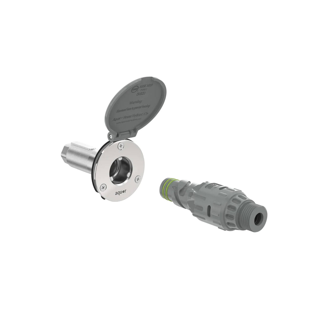 Aquor House Hydrant V1+ Slate Gray Polymer Close-Couple - image 1