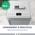 8000 BTU 3-in-1 Air Cooler with Dehumidifier and Fan Mode - image 13