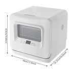 Counter Top Dishwashe, Portable Countertop Dishwashers, Mini Dishwasher 3-in-1 Cups Dishwasher - image 2