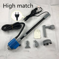 Electric Fish Tank Gravel Cleaner Aquarium Sand Vacuum Water Changer - image 2