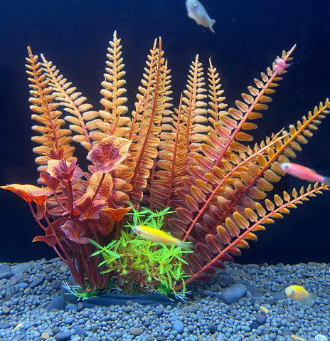 Fish Tank Decoration Artificial Aquarium Plant Plastic Water Plant - image 2
