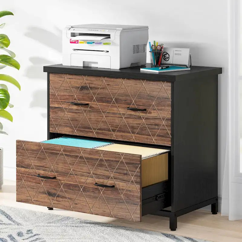 2-Drawer Lateral File Cabinet for Office Organization - image 14