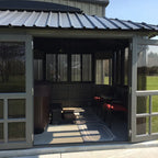 Colorado 17.5 Ft. W x 11.5 Ft. D Composite PVC Patio Gazebo Gazebo - image 3