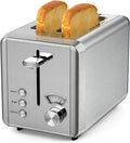 whall Toaster 2 slice Stainless Steel Toasters with Bagel, Cancel, Defrost Function, for Various Bread Types - image 1