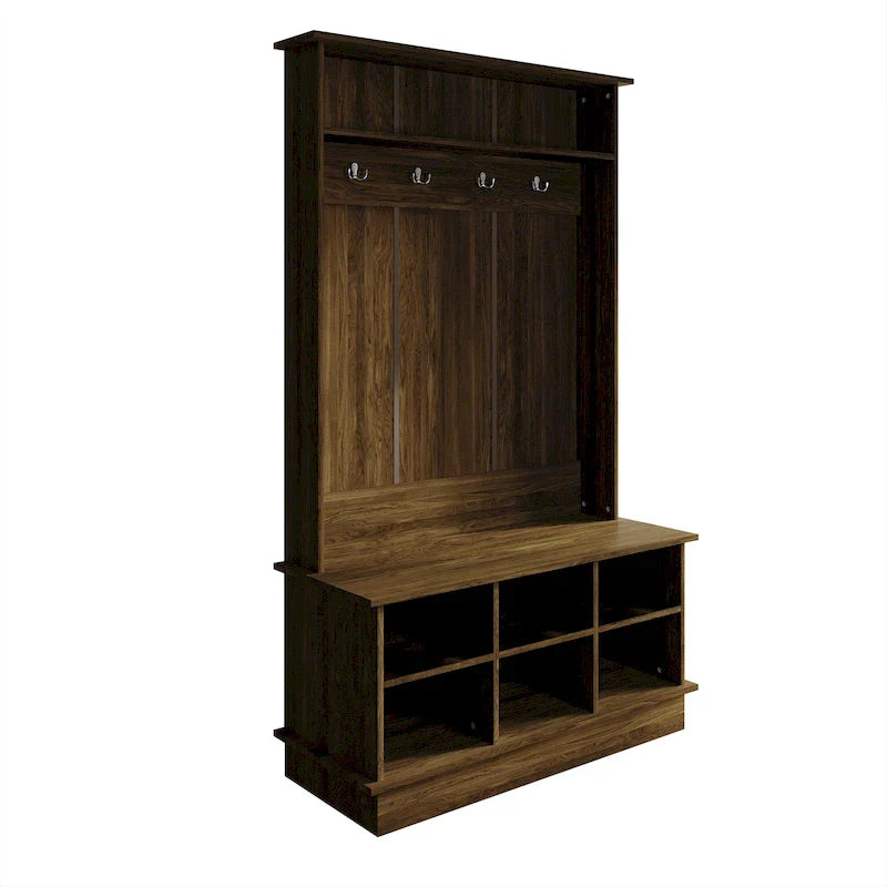 CraftPorch Contemporary Hall Tree with Storage Solutions - image 4